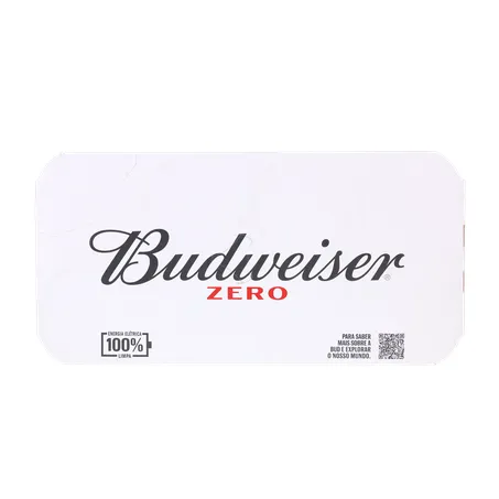 Cerveja budweiser 350ml zero alcool c/8 360-4