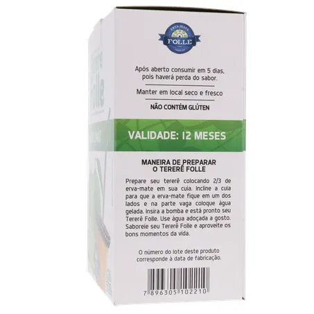 Erva tererê folle limão 500g 360-26