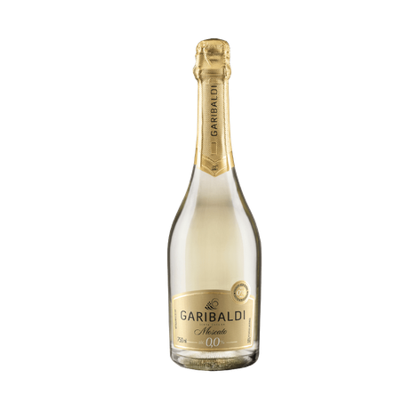 ESPUMANTE ZERO  GARIBALDI MOSCATEL BRANCO 750ML