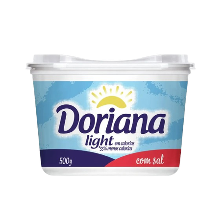 Margarina doriana light com sal 500g