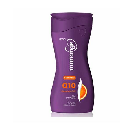 Loção hidratante firmadora q10 monange 200ml