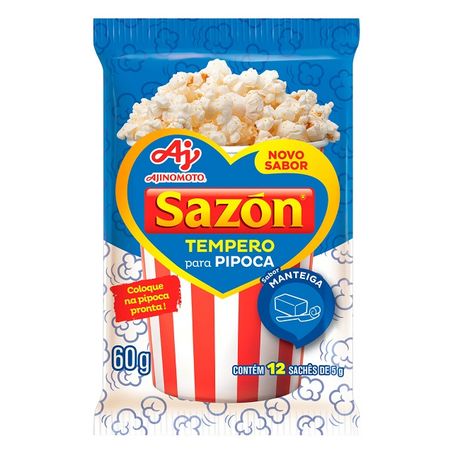 Tempero Sazon Pipoca Manteiga 60g