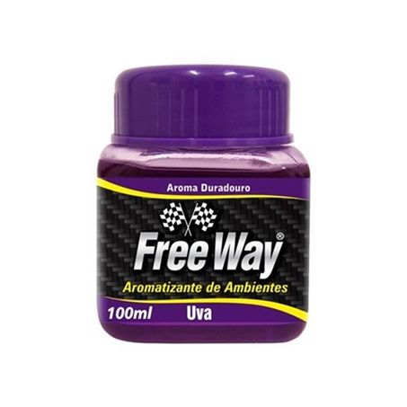 Odoriz Auto Free Way 100ml Pote Uva