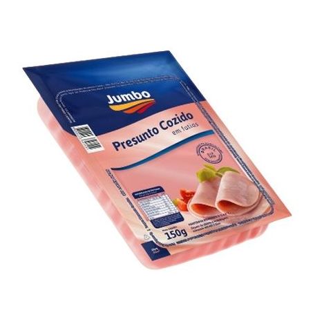 Presunto fatiado jumbo 150g