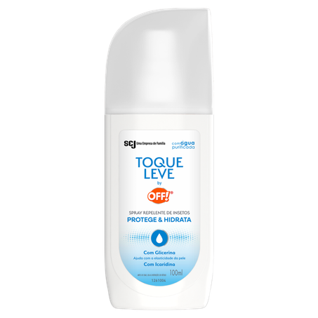 Repelente Spray Off Toque Leve Com Glicerina e Icaridina 100ml