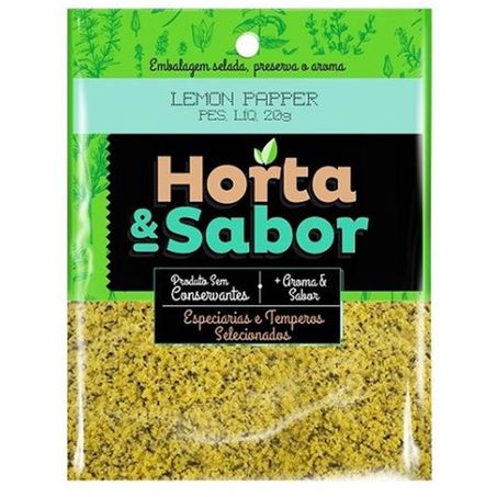 LEMON PEPPER HORTA SABOR  20G