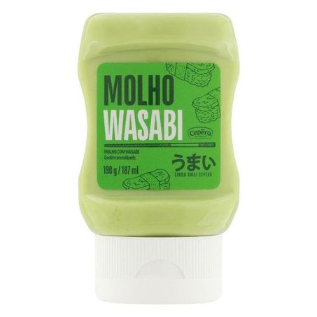 Maionese wasabi cepêra 190g