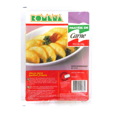 PASTEL ROMENA 250GR QUEIJO PQ