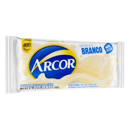 CHOCOLATE ARCOR BARRA BRANCO 80G 360-2