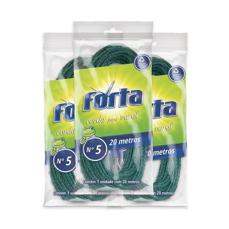 CORDA DE VARAL FORTA Nº 5 20 METROS