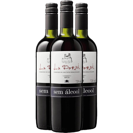 Vinho La Dorni  720ml - Sem Álcool - Tinto Seco