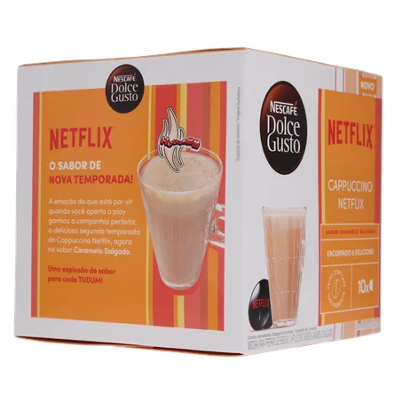 CAFÉ CÁPSULA DOLCE GUSTO CAPPUCCINO NETFLIX C/10 360-31