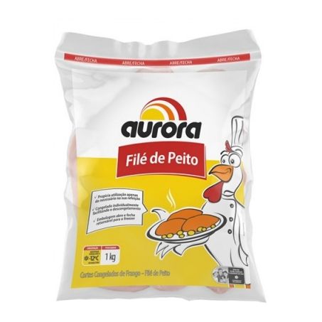 FILEZINHO DE FRANGO AURORA CONGELADO 1KG