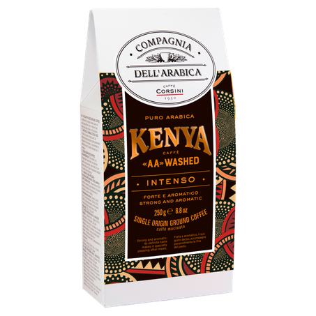 Café Torrado e Moído Intenso Kenya Compagnia Dell'Arabica Caixa 250g