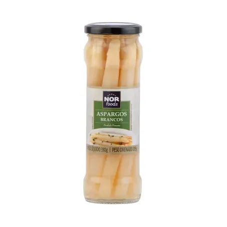 Aspargos Brancos Nor Foods Peruano 330g
