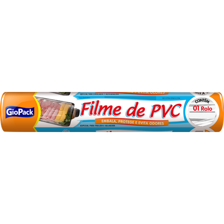 Filme Pvc Giopack 1 Rolo 28x10m 
 