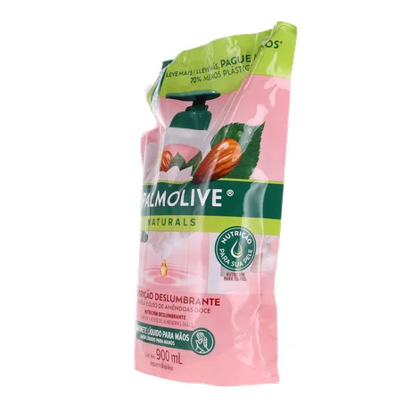 SABONETE LÍQUIDO PALMOLIVE ÓLEO NUTRITIVO REFIL 900ML 360-4