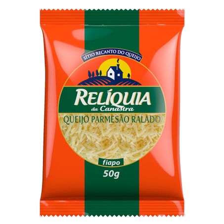 Queijo ralado reliquia 50g parmesao