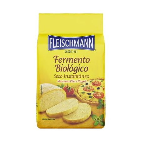 Fermento Biológico Fleischmann 500G