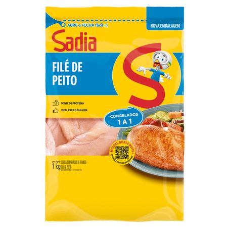 Frango Filé Peito Sadia Pacote 1KG