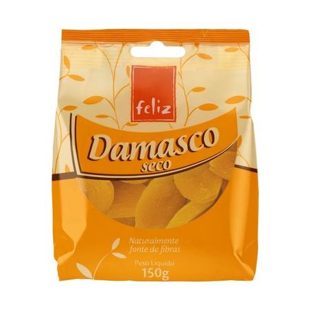Damasco Feliz Seco Sc 100 G