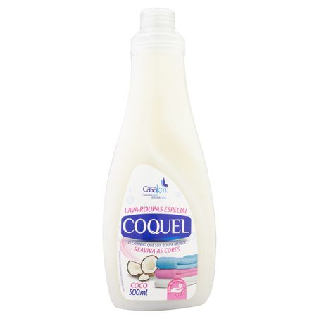 LAVA ROUPAS LÍQUIDO COCO COQUEL 500ML