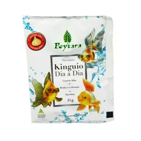 Racao kinguio dia dia sache 15g poytara