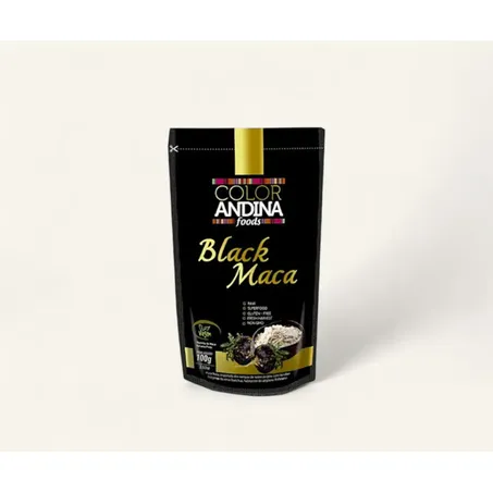 BLACK  MACA 100G COLOR ANDINA FOODS