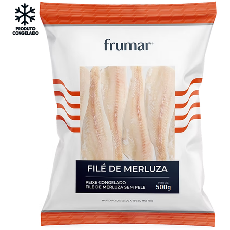 FILÉ DE MERLUZA FRUMAR PREMIUM CONG 500G