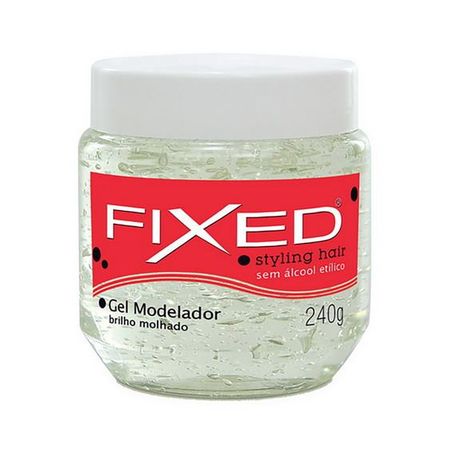 Gel Cabelo Fixed Pote 240g Incolor