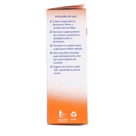 Curativo nexcare transparente respirável caixa c-10unid 360-9