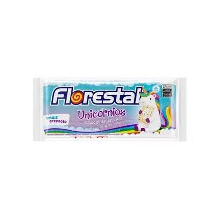 Chocolate Florestal 80g Unicornios Branco