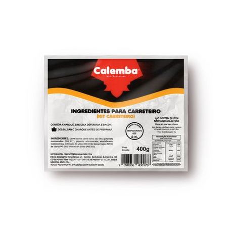 Kit carreteiro calemba 400g