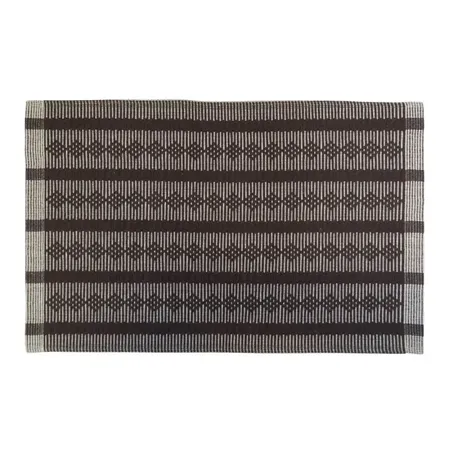 Tapete Bordartes 47x140 Artesao Marrom Cafe