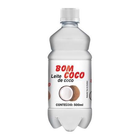 Leite coco bom coco pet 500ml