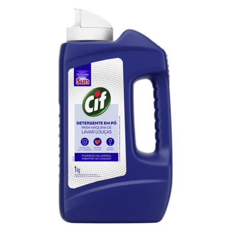 DETERGENTE EM PO CIF PARA MAQUINA DE LAVAR LOUCAS 1KG