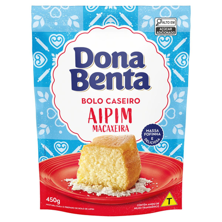 Mistura para Bolo Dona Benta 450g - Aipim