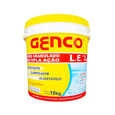Cloro granulado genco multipla acao 10kg