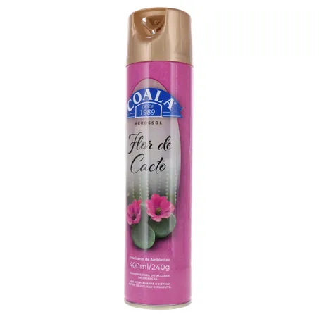 ODORIZADOR DE AMBIENTE COALA FLOR DE CACTO SPRAY 400ML 360-2