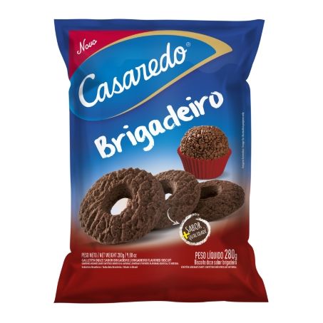 CASAREDO BISCOITO ROSCA BRIGADEIRO 280G