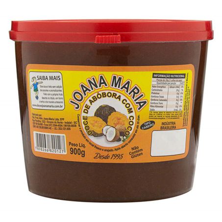 DOCE JOANA MARIA CASEIRO ABO COCO 900G