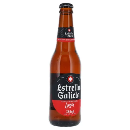 Cerveja Estrella Galicia Puro Malte Long Neck 355Ml 360-34