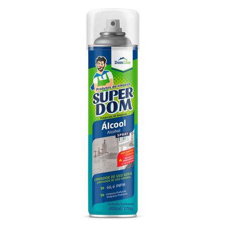 ALCOOL SPRAY SUPER DOM 400ML