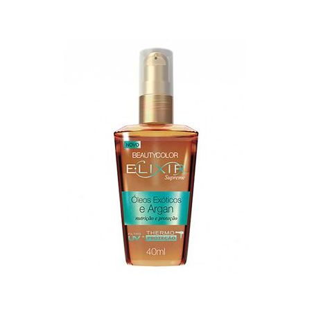 Elixir Beautycolor Óleos Exóticos e Argan Frasco 40ml