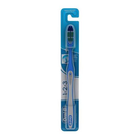 Escova Dental Oral-b Classic 123 Limpeza Embalagem 1 Un
