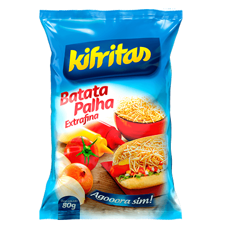 Batata palha extrafina tradicional kifritas