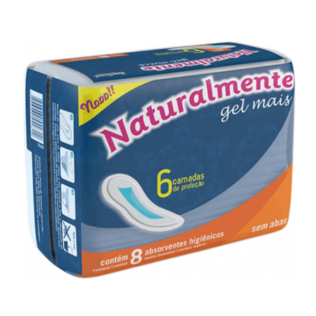 ABSORVENTE NATURALMENTE S/ABAS LV8 PG7UN