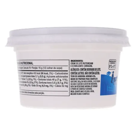 Creme de leite (nata) aurora 280g 360-26