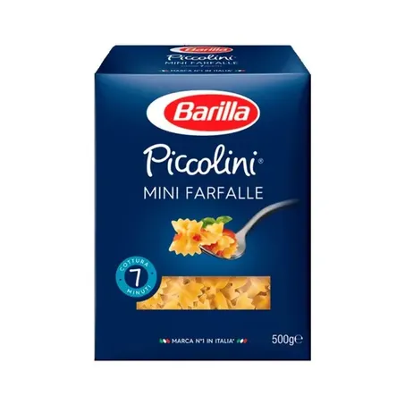 MACARRAO BARILLA PICOLINI MINI FARFALLE 500G
