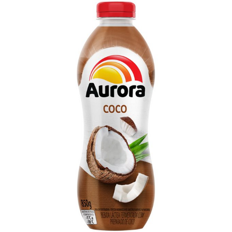 Bebida lactea garrafa 850g coco aurora
